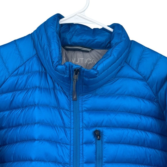 NWOT Men's Blue Puffer Jacket - Picture 3 of 7